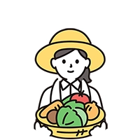 食品販売ロゴ