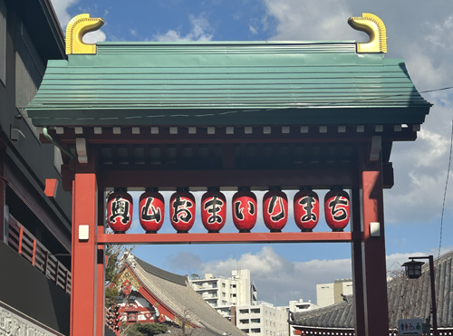 浅草の街の様子