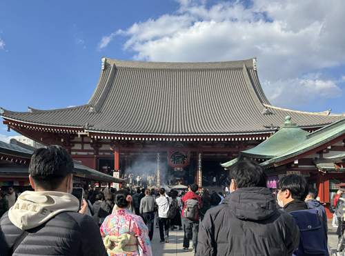浅草の街の様子