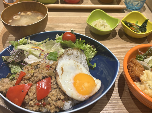 和カフェ chawanでのランチの写真