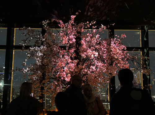 東京タワーライトアップの様子