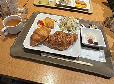 2日目の朝食