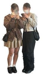 cafe486の鏡越しに撮った写真