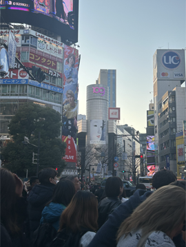 渋谷109の様子
