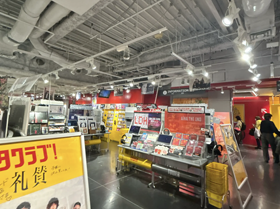 タワーレコード渋谷店の店内写真